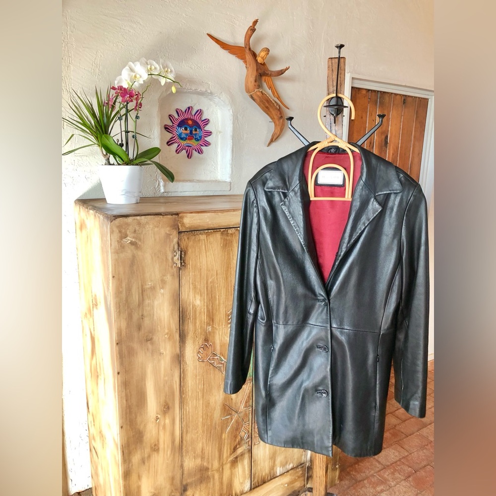 Reilly Olmes Collection Vintage Leather Jacket View 2